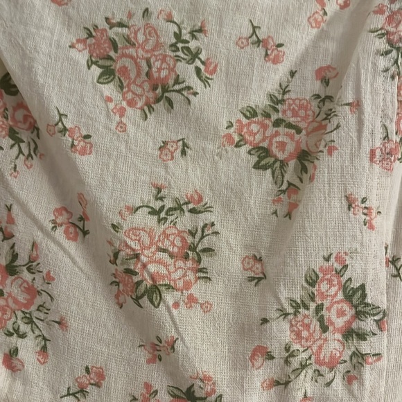 Altar'd State Cream Tan Puff Sleeve Sundress - Picture 6 of 7